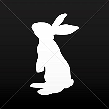 350x350 Rabbit Silhouette