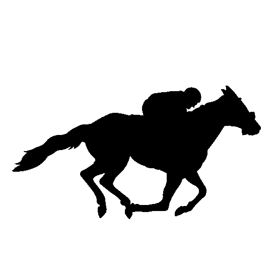 550x550 Racing Horse Silhouette Client Derby De Mayo