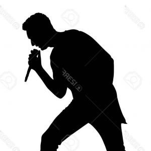 300x300 Photostock Vector Cartoon Rock Band Musicians And Singer Flat