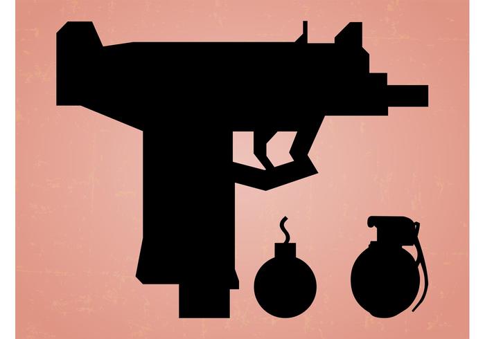700x490 Weapons Silhouette Graphics