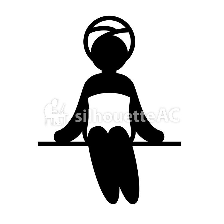 750x750 Free Silhouette Vector Bath, An Illustration