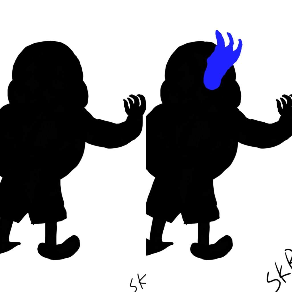 1024x1024 Sans Silhouette Undertale Amino