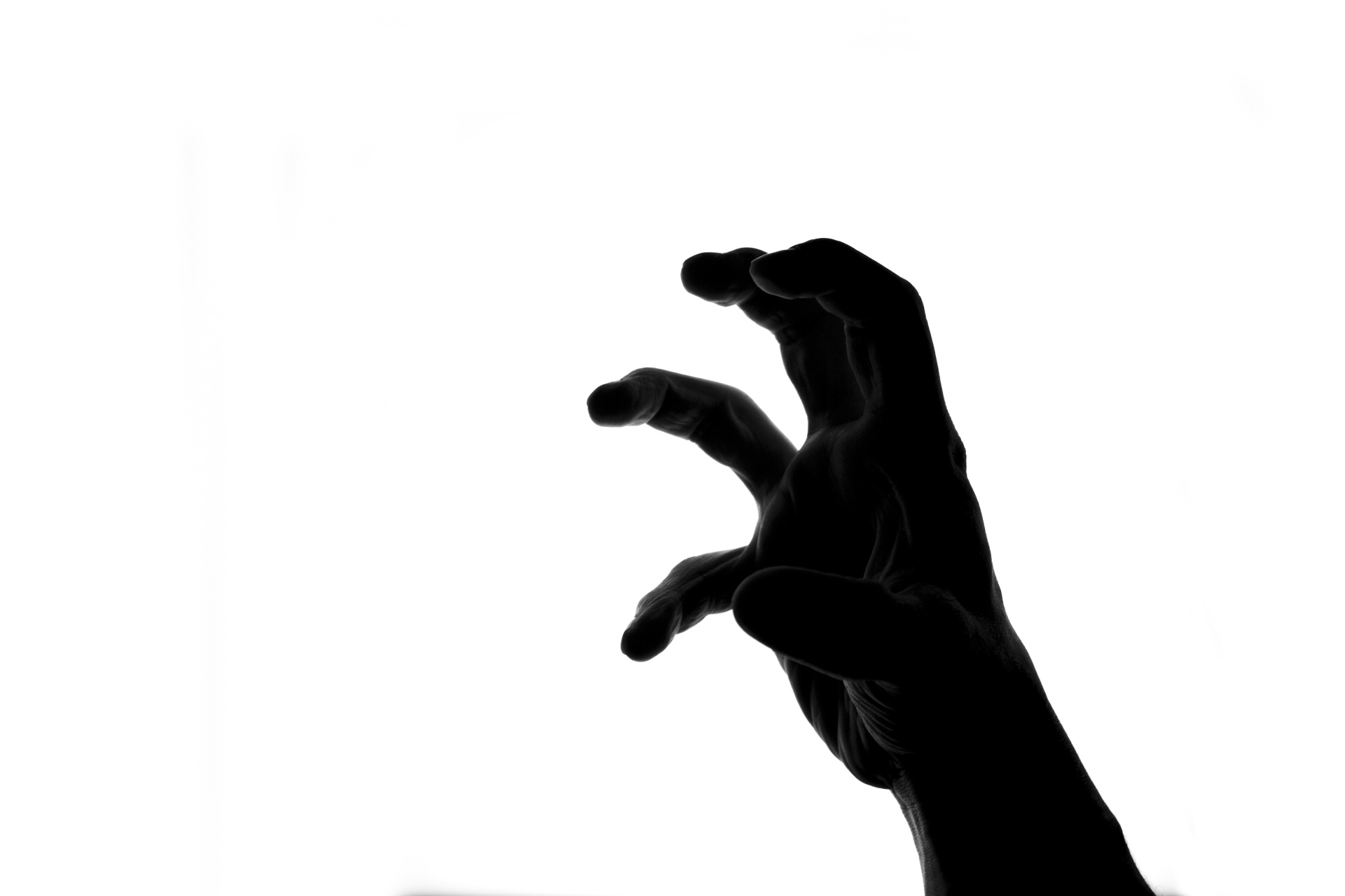 1920x1280 Silhouette Of Scary Hand Free Stock Photo