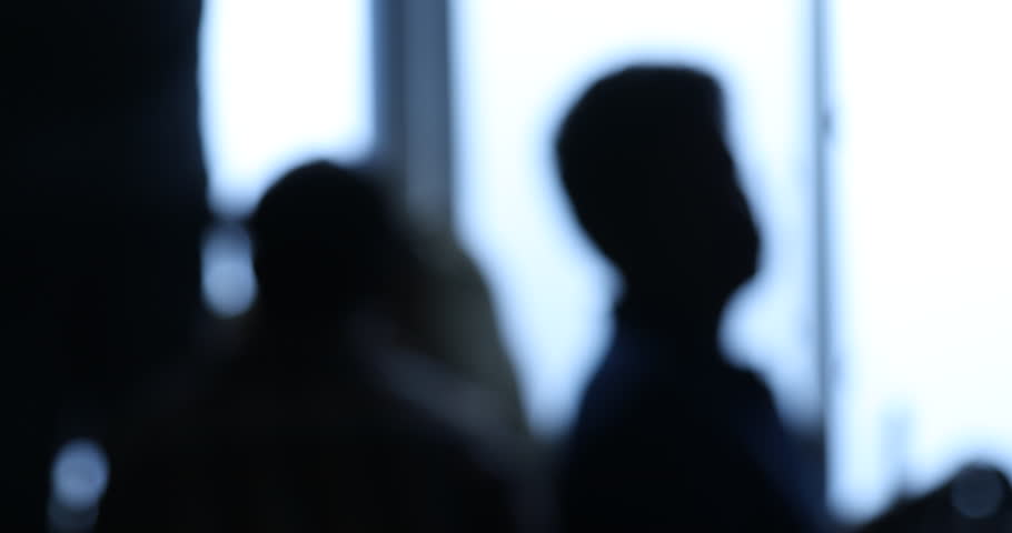 910x480 Silhouettes Of Scary Creatures Trying To Reach Victims, Zombie