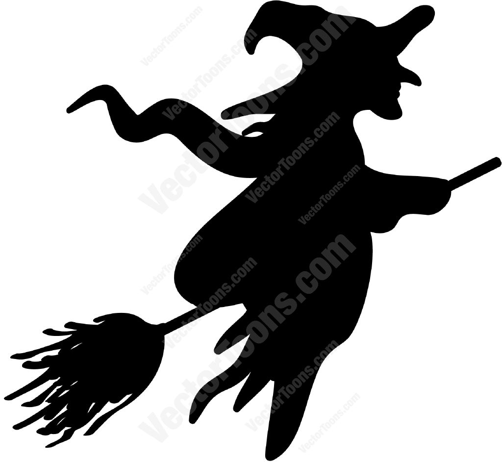 1024x942 Witch Flying Silhouette Clipart
