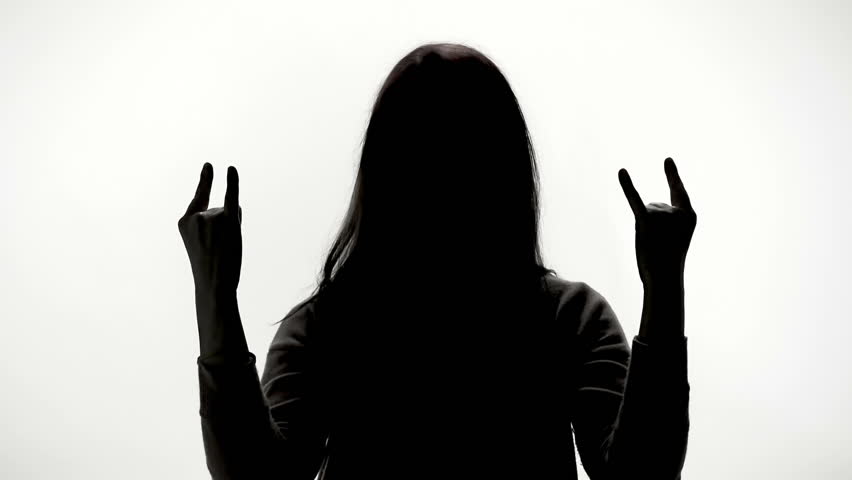 852x480 Possessed Woman Scratching Glass With Hands, Creepy Female