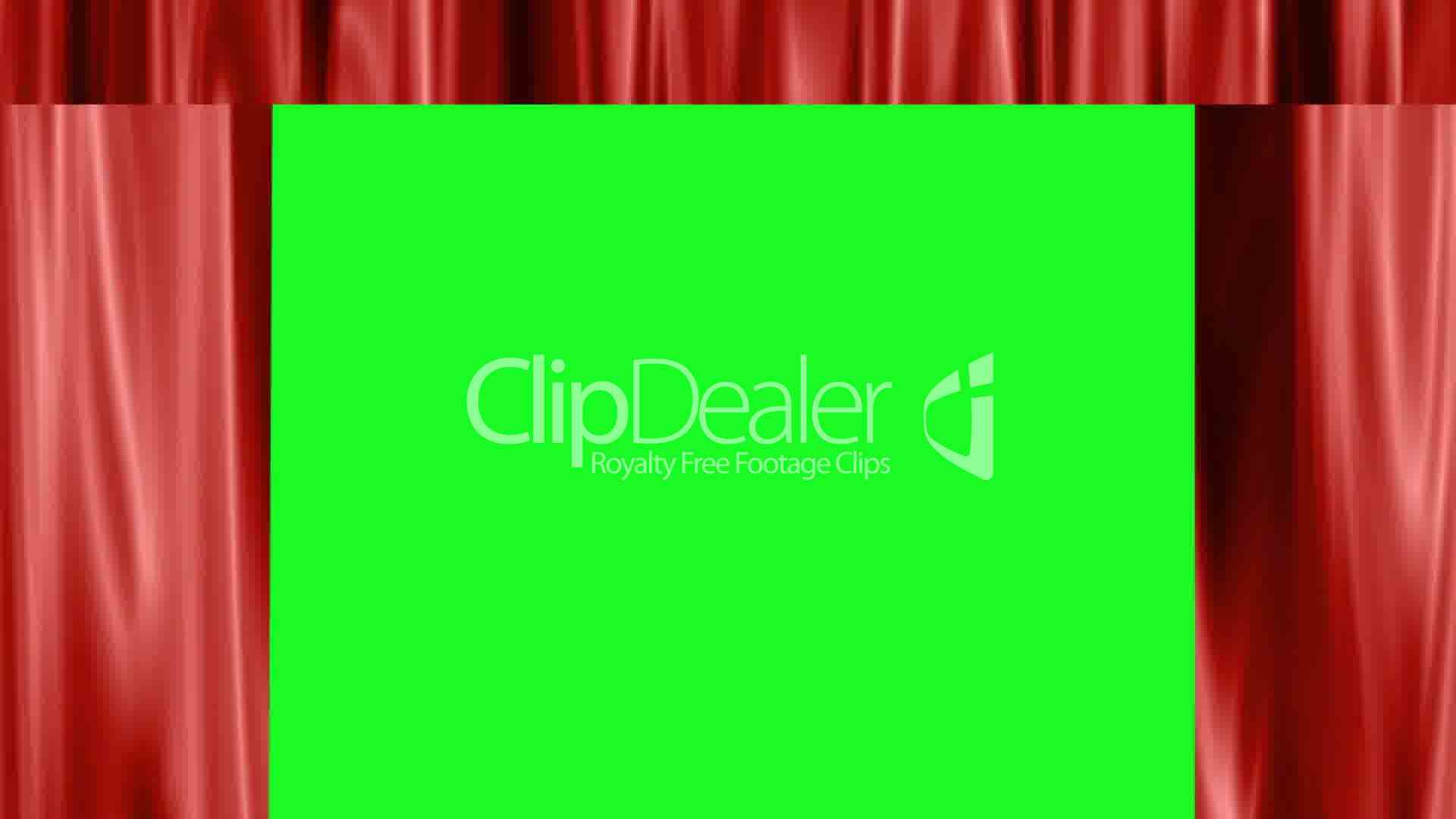 1920x1080 Theater Curtain Opens And Closes