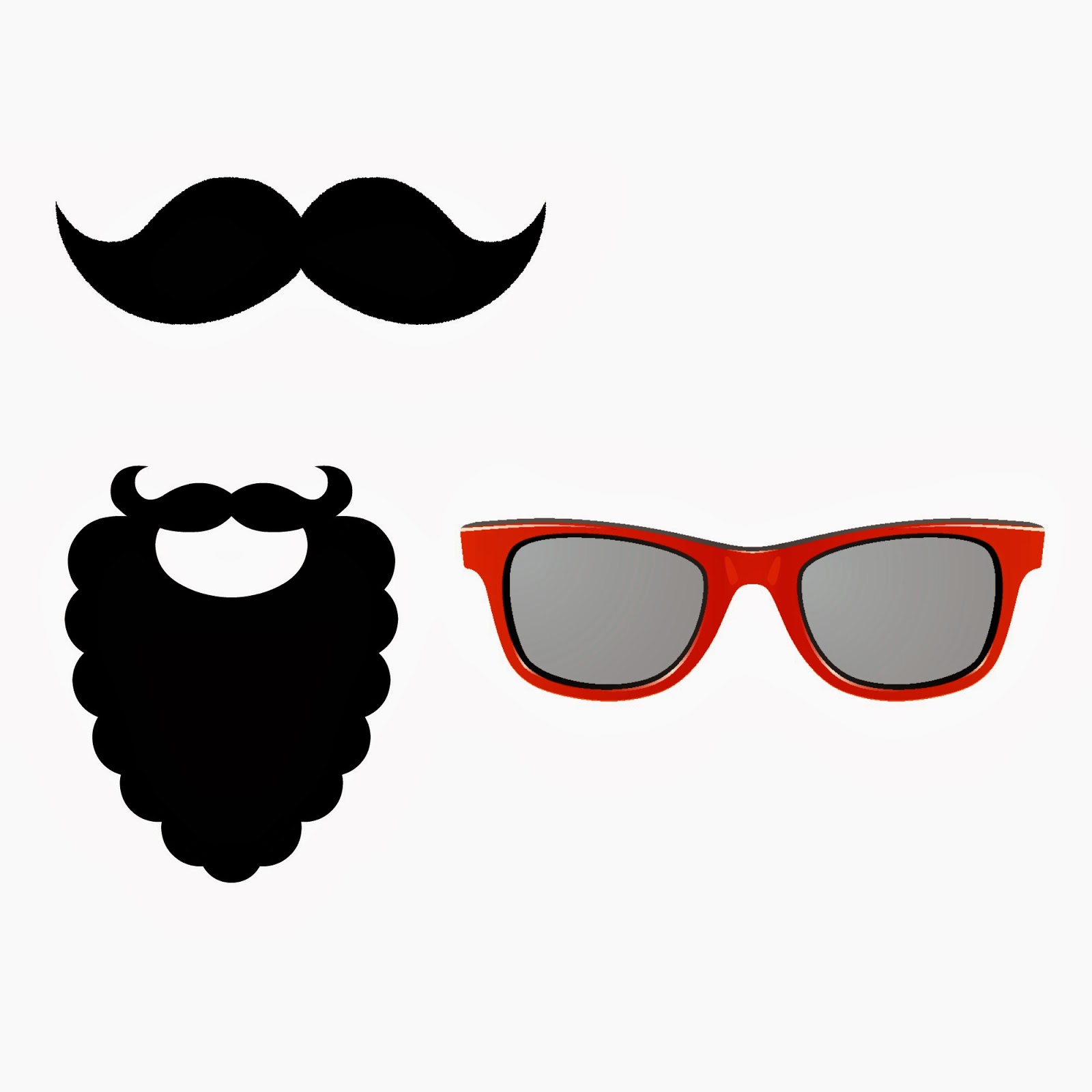 1600x1600 Free) Diy Photobooth Props Using Picmonkey And Silhouette