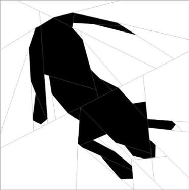 373x374 Silhouette Dog