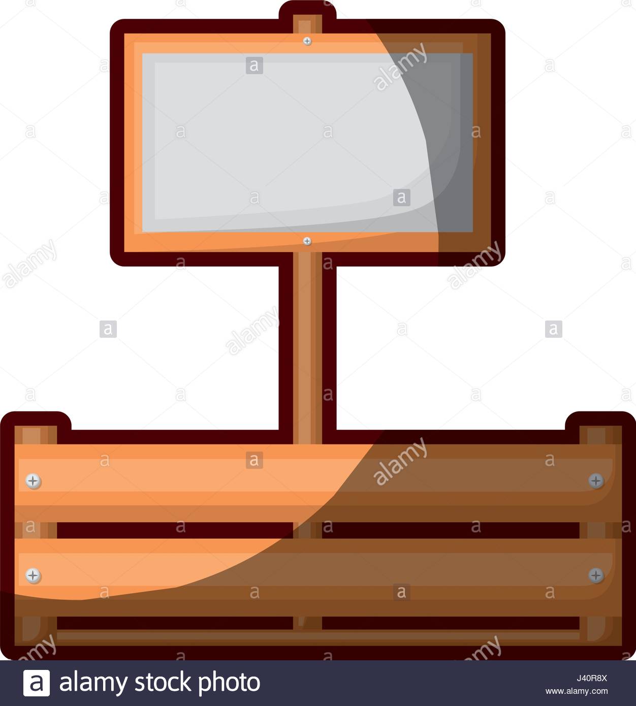 1252x1390 Colorful Silhouette Of Wooden Box With Banner And Half Shadow