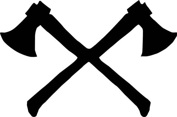 570x377 Axes Shapes Pack Silhouette Vector Clipart Png Eps Digital Files