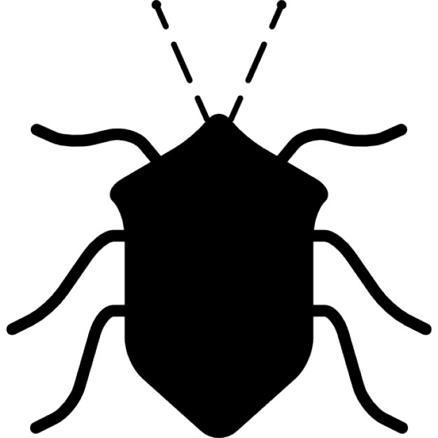 626x626 Bug Clipart Silhouette