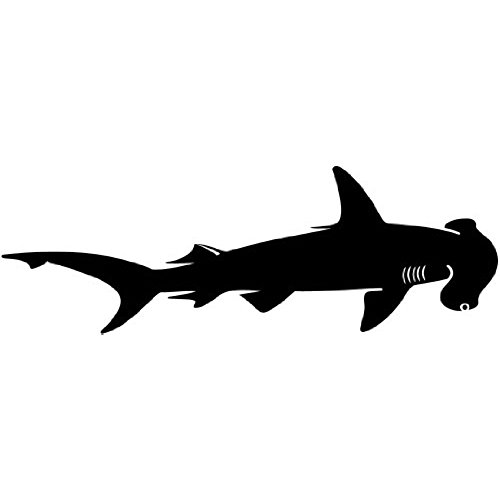 500x500 Shark Silhouette
