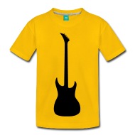 190x190 Guitar Silhouette T Shirt Spreadshirt