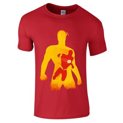 394x394 The Flash Silhouette T Shirt Innerhero.co.uk