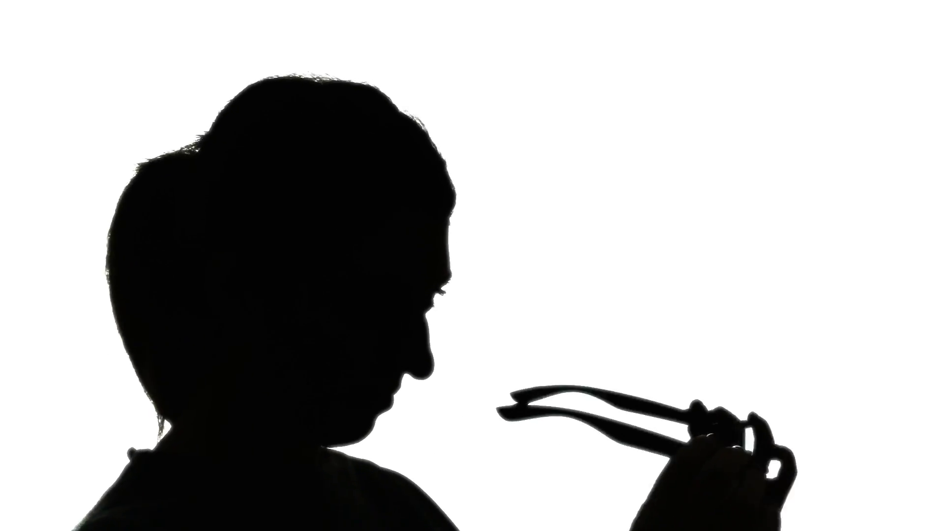 1920x1080 Silhouette Woman Wearing Glasses 3. Silhouette Shot Of A Woman