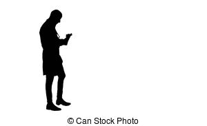 300x183 Silhouette Young Manager Having Video Conference On Tablet