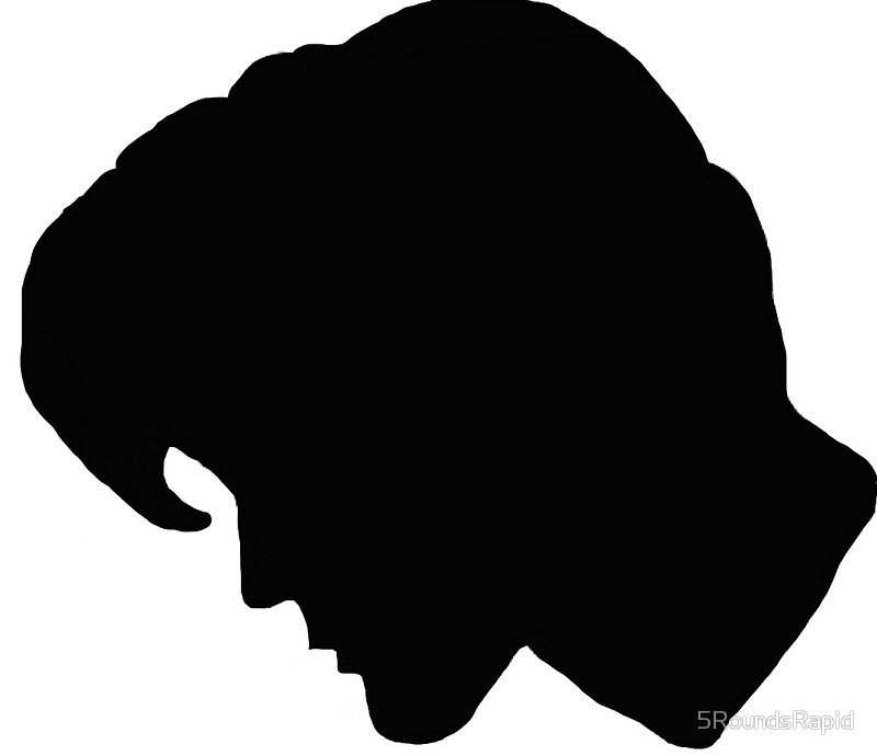 800x690 Matt Smith Side Profile Silhouette Art Prints By 5roundsrapid