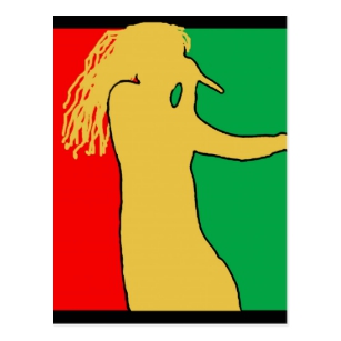 307x307 Singer Silhouette Postcards Zazzle