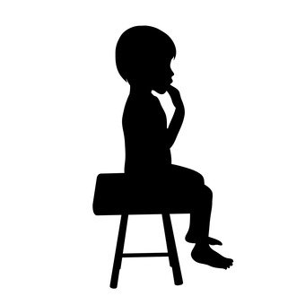 340x340 Free Silhouette Vector Silhouette, Monochrome