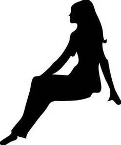 236x284 Girl Silhouette Sitting Down Collages Photoshop