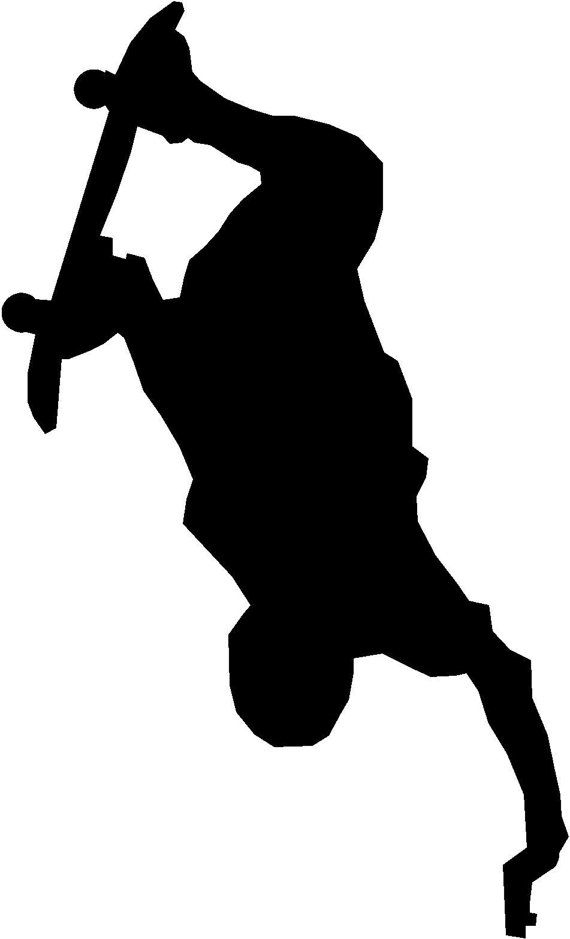 570x939 Skateboard Silhouette