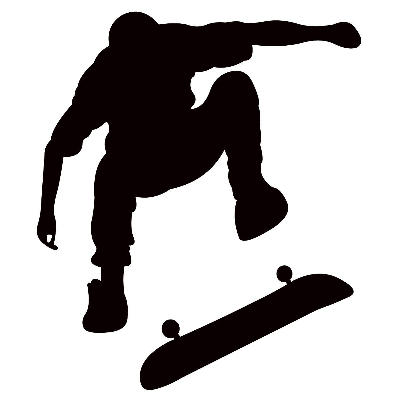 1332x1332 Skateboarding Wall Decal Sticker 4