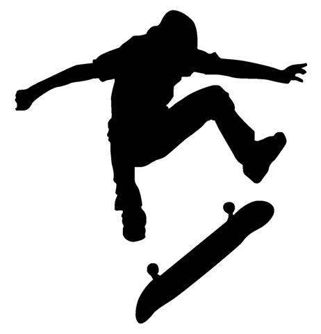 462x480 Skater Wall Decal Silhouettes, Google And Searching