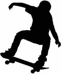 236x287 Skater Boy Silhouette Design, Silhouettes And Silhouette Art