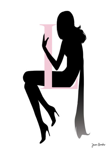 360x480 Silueta Del Alfabeto L Abecedario 2 Silhouette