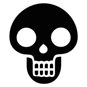 283x283 Skull Silhouette Silhouette Of Skull