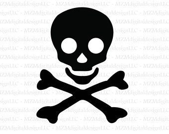 340x270 Skull Silhouette Etsy