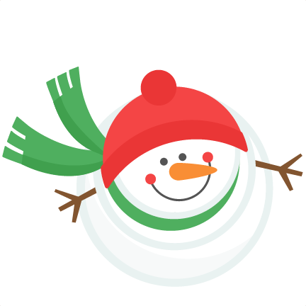 432x432 Snowman Winter Svg Scrapbook Cut File Cute Clipart Files