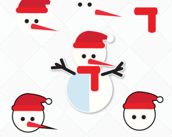 340x270 Snowman Cut Files Etsy