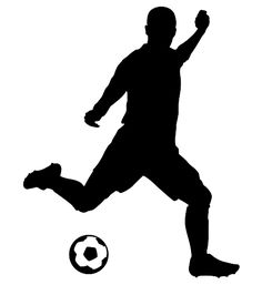 236x257 Soccer Silhouette Graphics Sports Silhouette