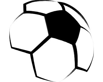 340x270 Soccer Ball Stencil Etsy