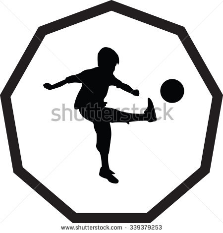 450x470 Clipart Silhouette Ball Kid Collection