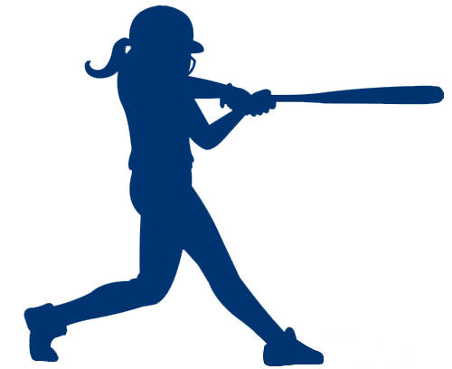 Silhouette Softball at GetDrawings | Free download