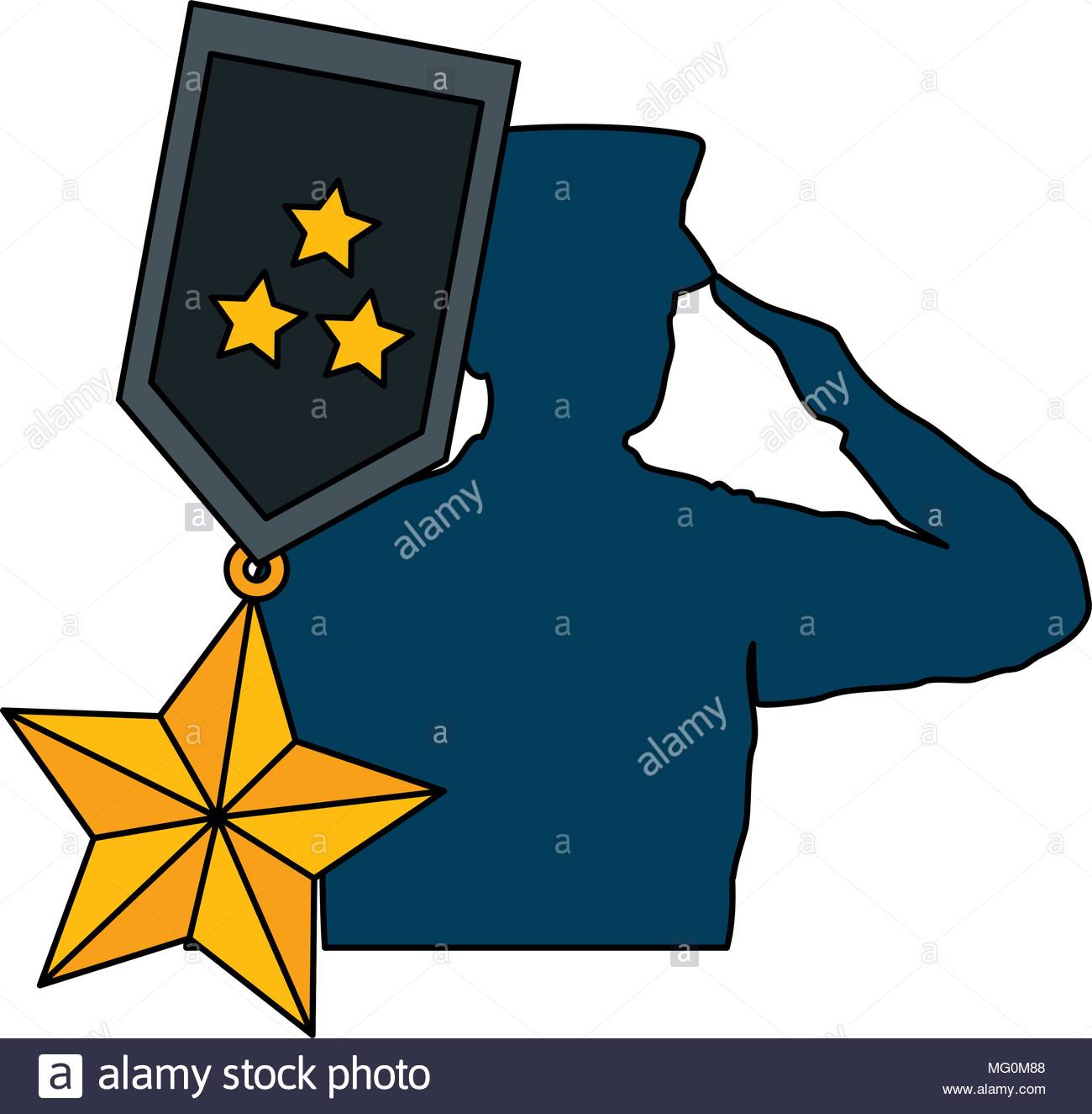1300x1325 Saluting Soldier Cut Out Stock Images Amp Pictures