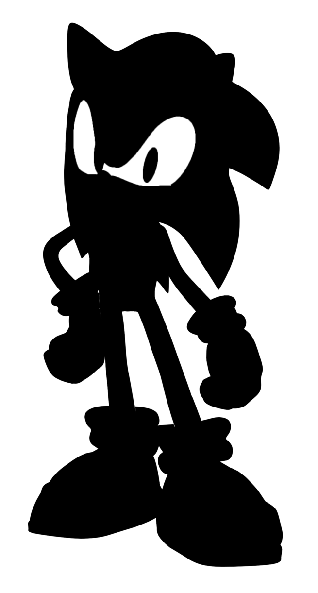 655x1221 Sonic Silhouette By Sonicxhero4