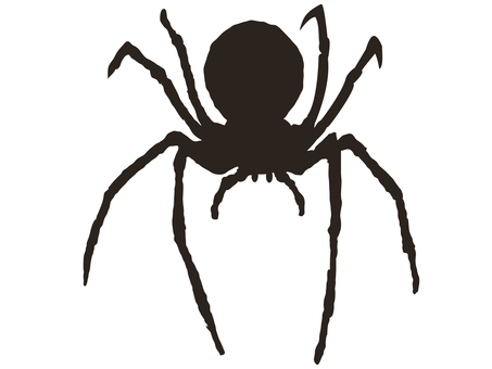453x340 Free Cliparts Silhouette, Spider, Spider