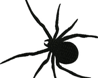 340x270 Spider Silhouette Cross Stitch Pdf Pattern I