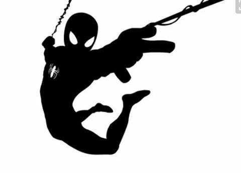 Silhouette Spiderman at GetDrawings | Free download