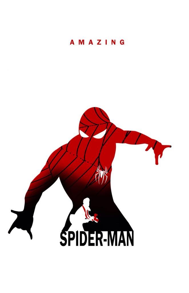 662x1024 Superhero Silhouette Spider Man Geek Central Comics
