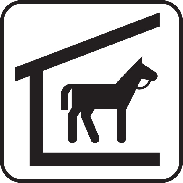 600x600 Horse Stable Clip Art Free Vector In Open Office Drawing Svg