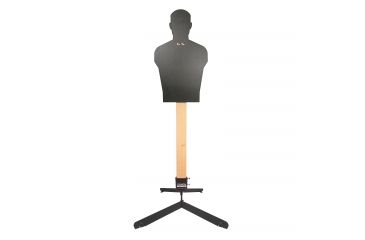 365x240 Challenge Targets Full Size Human Silhouette Rifle Target, Static