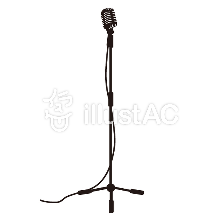 750x750 Free Cliparts Silhouette, Microphone