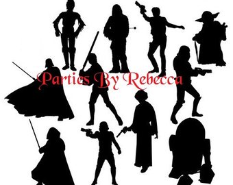 340x270 Star Wars Silhouette Etsy