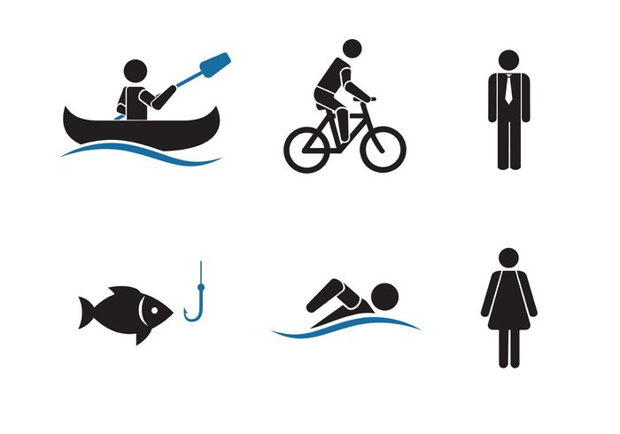 700x490 Vector Stick Figure Icon Pack 134648