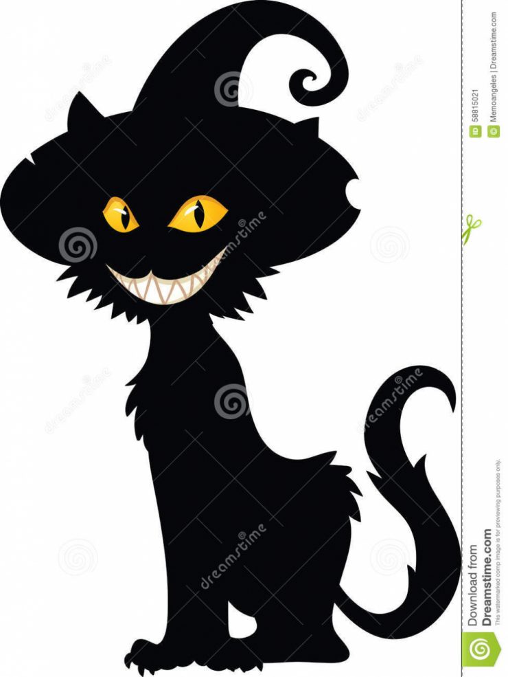 740x985 Home Design Fantastic Halloween Cat Silhouette Photographs Plan